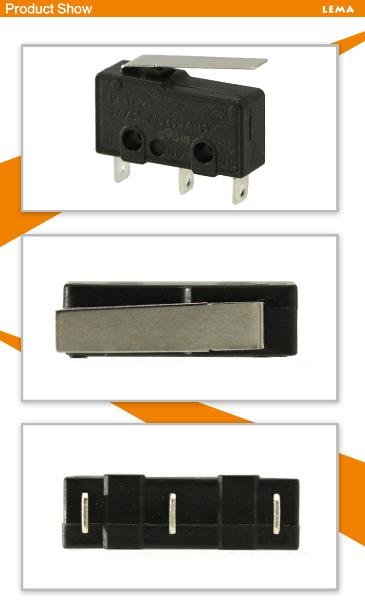 Lema KW12-1 approved pressure miniature mini micro switch handlebar switch